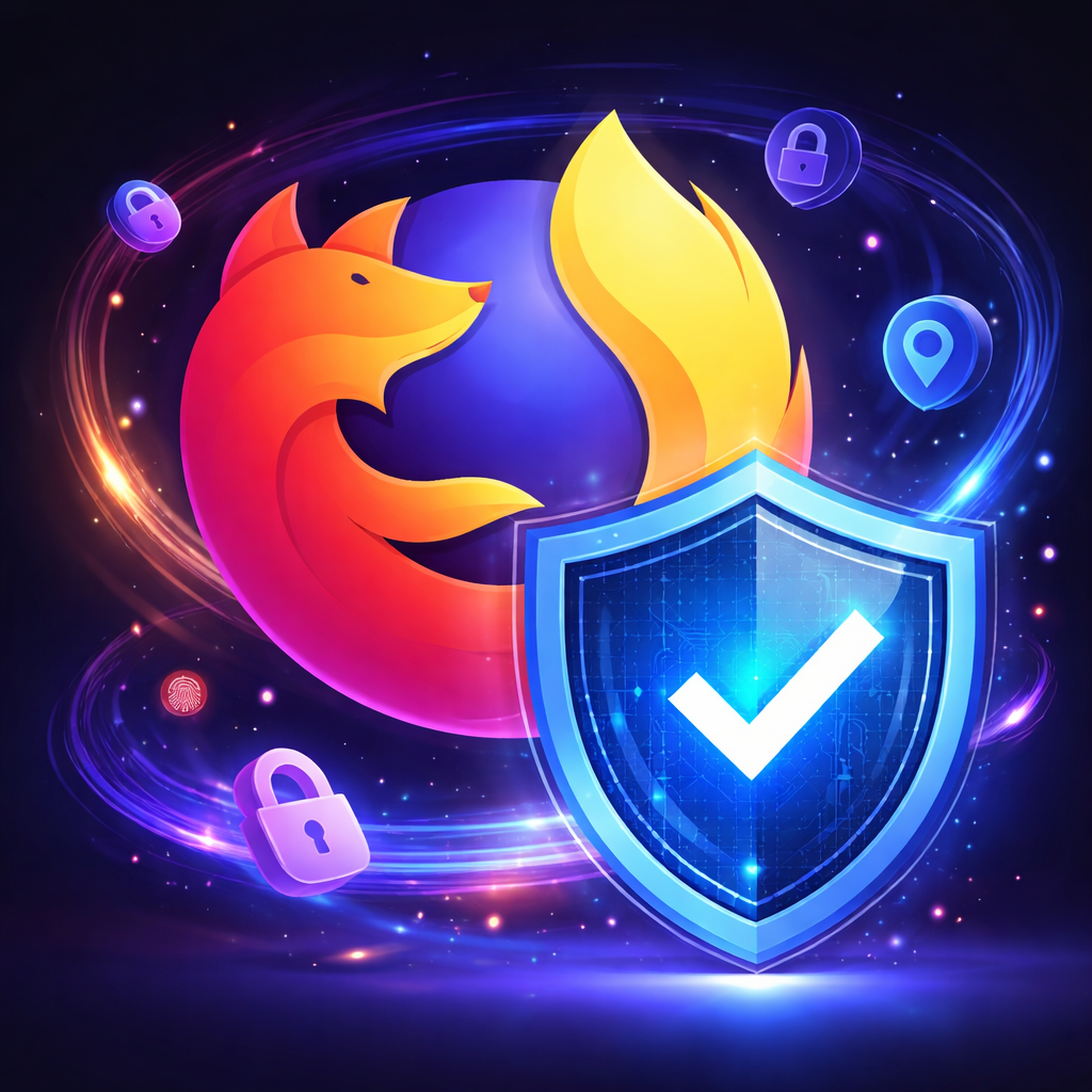火狐浏览器隐私保护设置 - 拦截追踪器的视觉化表达